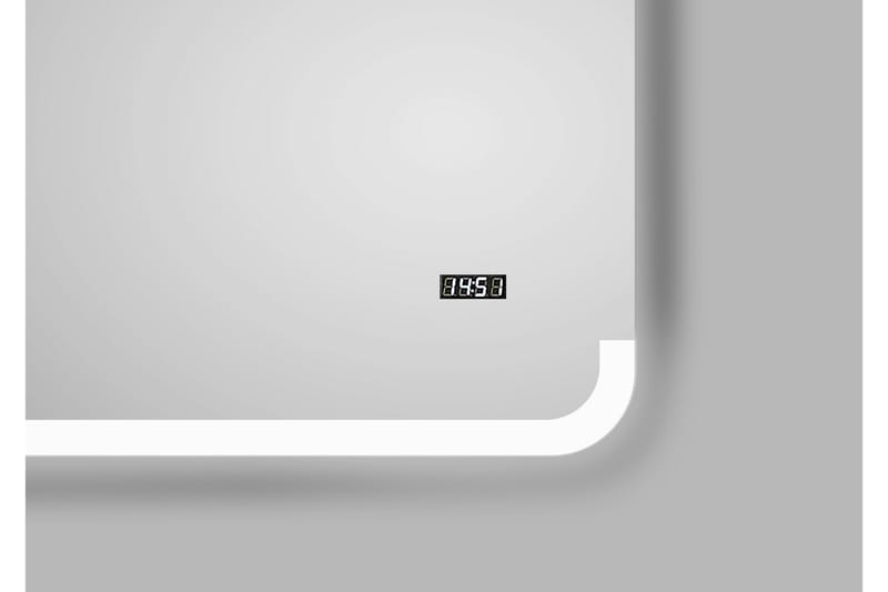 Peili Hällekil 80x60 cm - Hopea - Talo & remontointi - Keittiö & kylpyhuone - Kylpyhuone - Kylpyhuonekalusteet - Kylpyhuoneen peilit