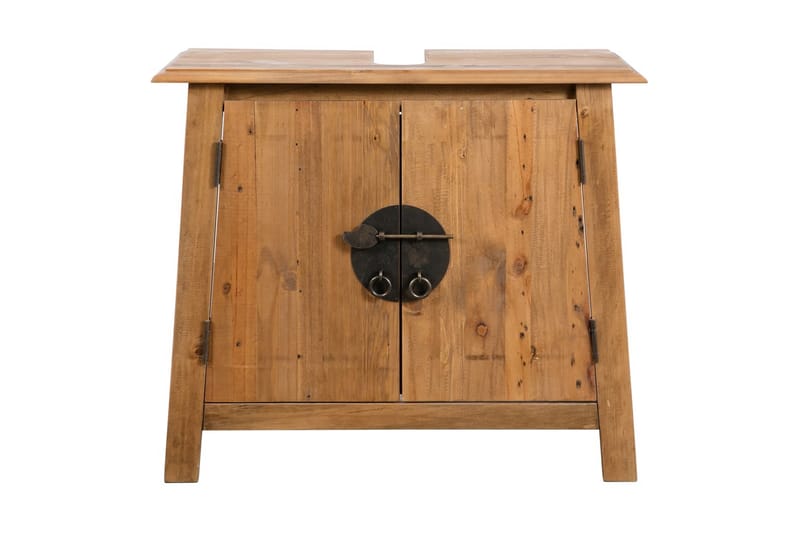 Kylpyhuoneen allaskaappi kierrätetty mänty 70x32x63 cm - Ruskea - Talo & remontointi - Keittiö & kylpyhuone - Kylpyhuone - Kylpyhuonekalusteet - Kylpyhuoneen säilytys