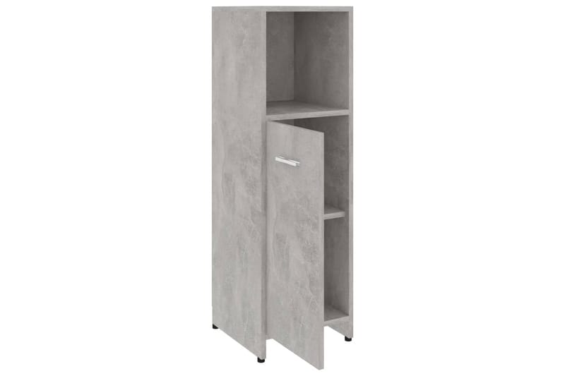 Kylpyhuonekaappi betoninharmaa 30x30x95 cm lastulevy - Harmaa - Talo & remontointi - Keittiö & kylpyhuone - Kylpyhuone - Kylpyhuonekalusteet - Kylpyhuoneen säilytys