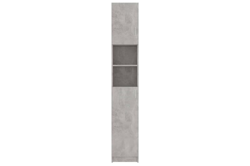 Kylpyhuonekaappi betoninharmaa 32x25,5x190 cm lastulevy - Talo & remontointi - Keittiö & kylpyhuone - Kylpyhuone - Kylpyhuonekalusteet - Kylpyhuoneen säilytys