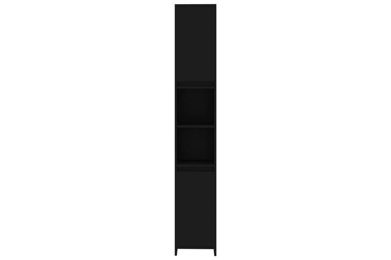 Kylpyhuonekaappi musta 30x30x183,5 cm lastulevy - Talo & remontointi - Keittiö & kylpyhuone - Kylpyhuone - Kylpyhuonekalusteet - Kylpyhuoneen säilytys