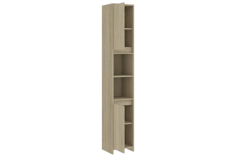 Kylpyhuonekaappi Sonoma-tammi 30x30x183,5 cm lastulevy - Talo & remontointi - Keittiö & kylpyhuone - Kylpyhuone - Kylpyhuonekalusteet - Kylpyhuoneen säilytys