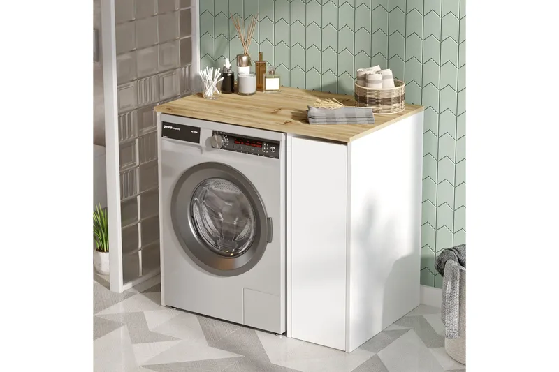 Kylpyhuonesäilytys Violaceae 93,5x88,3 cm, Ruskea