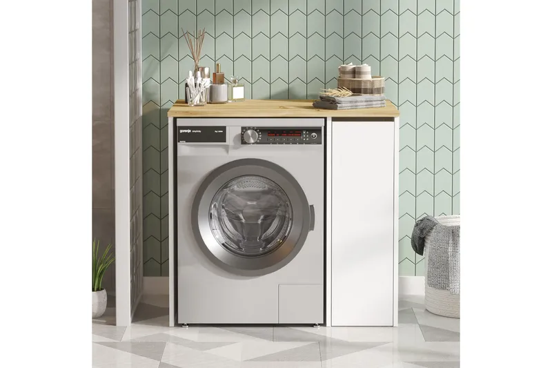 Kylpyhuonesäilytys Violaceae 93,5x88,3 cm - Ruskea - Talo & remontointi - Keittiö & kylpyhuone - Kylpyhuone - Kylpyhuonekalusteet - Kylpyhuoneen säilytys