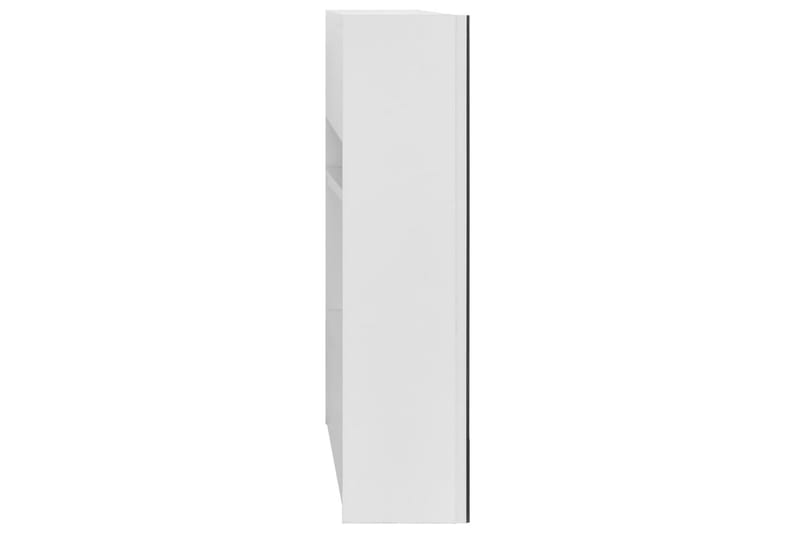 Kylpyhuoneen peilikaappi valkoinen 80x15x60 cm MDF - Valkoinen - Talo & remontointi - Keittiö & kylpyhuone - Kylpyhuone - Kylpyhuonekalusteet - Peilikaapit