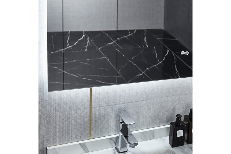 Kylpyhuoneen peili 120x100 cm LED-valaistuksella ja huurteenestolla - Talo & remontointi - Keittiö & kylpyhuone - Kylpyhuone - Kylpyhuonekalusteet - Kylpyhuoneen peilit