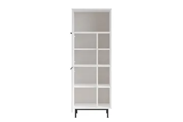 Korkea kylpyhuoneen kaappi Liyakat 161,6 cm - Valkoinen - Talo & remontointi - Keittiö & kylpyhuone - Kylpyhuone - Kylpyhuonekalusteet - Kylpyhuonekaapit