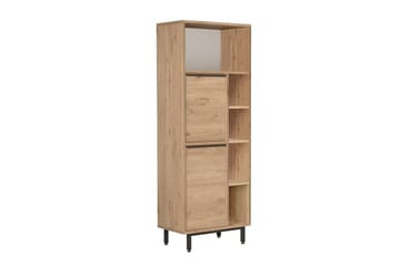 Korkea kylpyhuoneen kaappi Liyakat 161,6 cm - Pähkinä - Talo & remontointi - Keittiö & kylpyhuone - Kylpyhuone - Kylpyhuonekalusteet - Kylpyhuonekaapit