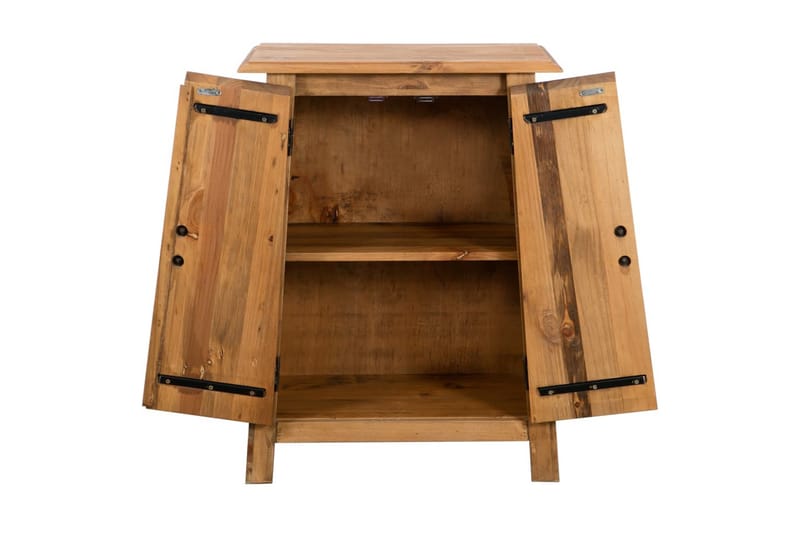 Kylpyhuoneen kaappi kierrätetty mänty 59x32x80 cm - Ruskea - Talo & remontointi - Keittiö & kylpyhuone - Kylpyhuone - Kylpyhuonekalusteet - Kylpyhuonekaapit