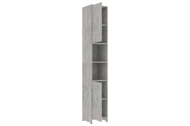 Kylpyhuonekaappi betoninharmaa 30x30x183,5 cm lastulevy - Talo & remontointi - Keittiö & kylpyhuone - Kylpyhuone - Kylpyhuonekalusteet - Kylpyhuonekaapit