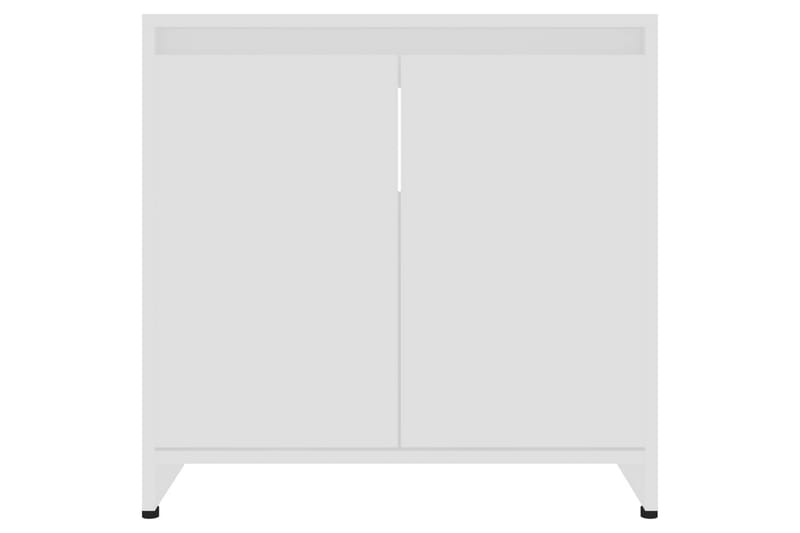 Kylpyhuonekaappi valkoinen 60x33x58 cm lastulevy - Valkoinen - Talo & remontointi - Keittiö & kylpyhuone - Kylpyhuone - Kylpyhuonekalusteet - Kylpyhuonekaapit