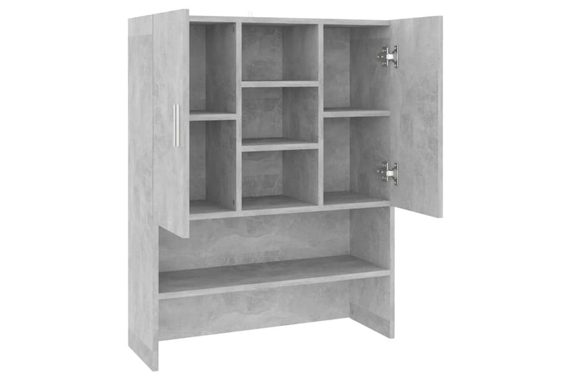Pesukonekaappi betoninharmaa 70,5x25,5x90 cm - Talo & remontointi - Keittiö & kylpyhuone - Kylpyhuone - Kylpyhuonekalusteet - Kylpyhuonekaapit
