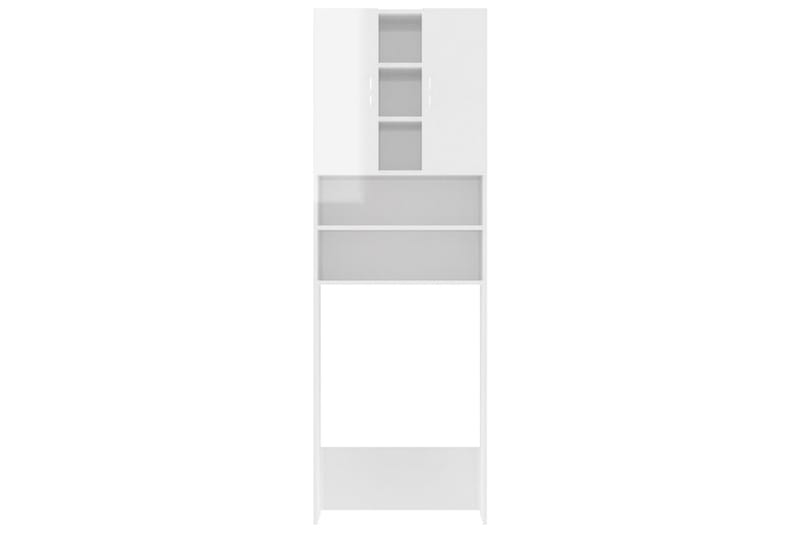Pesukonekaappi korkeakiilto valkoinen 64x25,5x190 cm - Talo & remontointi - Keittiö & kylpyhuone - Kylpyhuone - Kylpyhuonekalusteet - Kylpyhuonekaapit