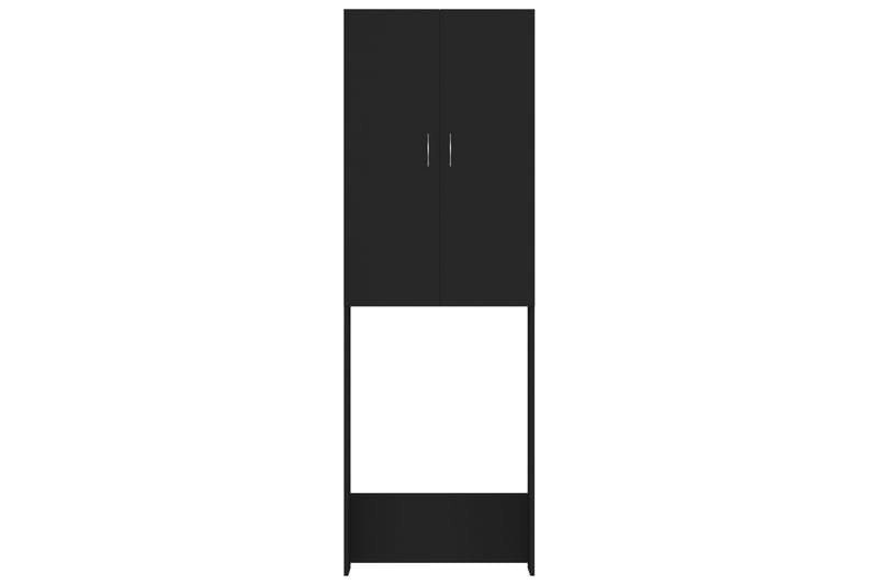 Pesukonekaappi musta 64x25,5x190 cm - Talo & remontointi - Keittiö & kylpyhuone - Kylpyhuone - Kylpyhuonekalusteet - Kylpyhuonekaapit