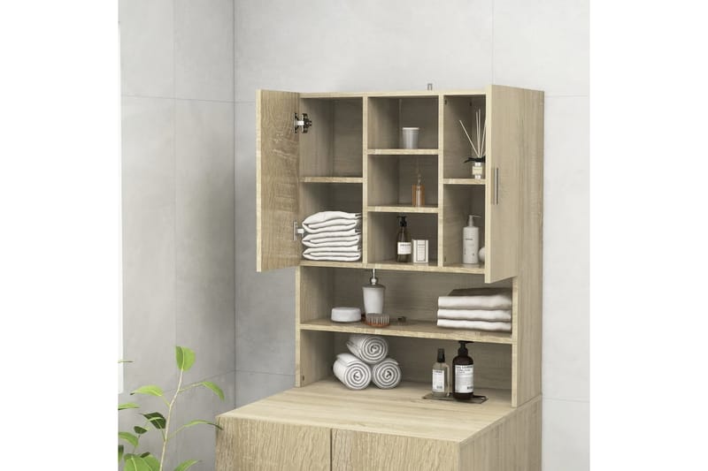 Pesukonekaappi Sonoma-tammi 70,5x25,5x90 cm - Talo & remontointi - Keittiö & kylpyhuone - Kylpyhuone - Kylpyhuonekalusteet - Kylpyhuonekaapit