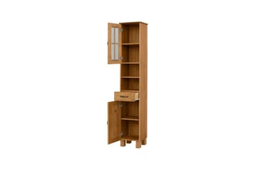 Kylpyhuonekaappi Alby 33x30x180 cm, Petsattu/vaha - 33x30x180 cm, Petsattu/vaha - Talo & remontointi - Keittiö & kylpyhuone - Kylpyhuone - Kylpyhuonekalusteet - Kylpyhuonekaapit