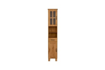 Kylpyhuonekaappi Alby 33x30x180 cm, Petsattu/vaha - 33x30x180 cm, Petsattu/vaha - Talo & remontointi - Keittiö & kylpyhuone - Kylpyhuone - Kylpyhuonekalusteet - Kylpyhuonekaapit