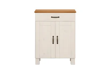 Kylpyhuonekaappi Alby 60x30x80 cm, Valkoinen/Hunaja - 60x30x80 cm, Valkoinen/Hunaja - Talo & remontointi - Keittiö & kylpyhuone - Kylpyhuone - Kylpyhuonekalusteet - Kylpyhuonekaapit