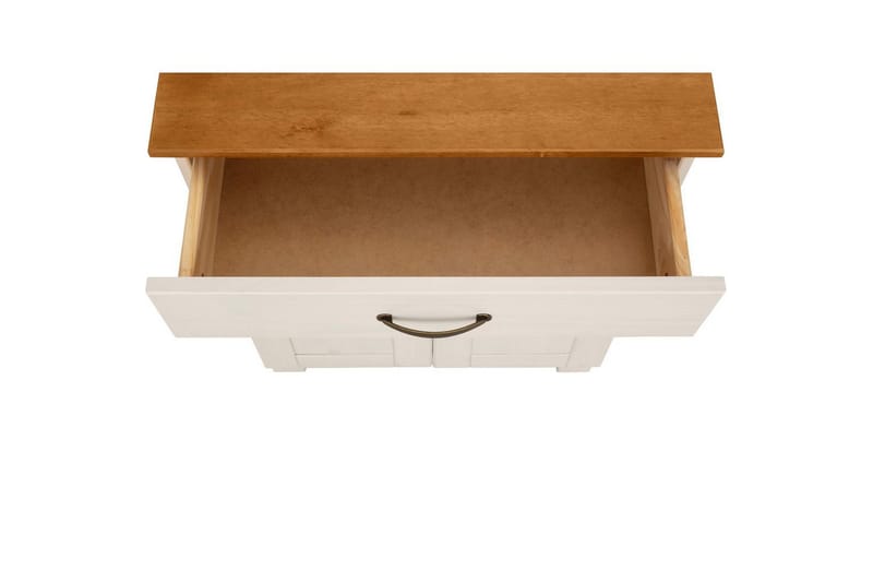 Kylpyhuonekaappi Alby 60x30x80 cm, Valkoinen/Hunaja - 60x30x80 cm, Valkoinen/Hunaja - Talo & remontointi - Keittiö & kylpyhuone - Kylpyhuone - Kylpyhuonekalusteet - Kylpyhuonekaapit