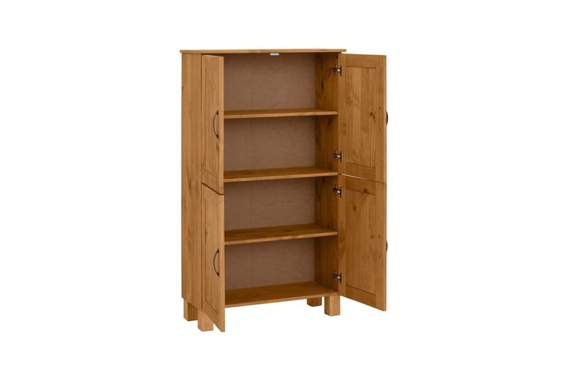 Kylpyhuonekaappi Alby 75x30x130 cm, Petsattu/vaha - 75x30x130 cm, Petsattu/vaha - Talo & remontointi - Keittiö & kylpyhuone - Kylpyhuone - Kylpyhuonekalusteet - Kylpyhuonekaapit