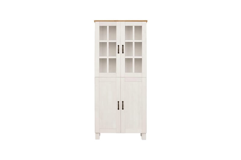 Kylpyhuonekaappi Alby 75x30x170 cm, Valkoinen/Hunaja - 75x30x170 cm, Valkoinen/Hunaja - Talo & remontointi - Keittiö & kylpyhuone - Kylpyhuone - Kylpyhuonekalusteet - Kylpyhuonekaapit