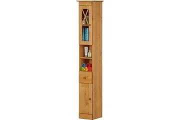 Kylpyhuonekaappi Cornelia 30x30x176 cm - 30x30x176 cm - Talo & remontointi - Keittiö & kylpyhuone - Kylpyhuone - Kylpyhuonekalusteet - Kylpyhuonekaapit