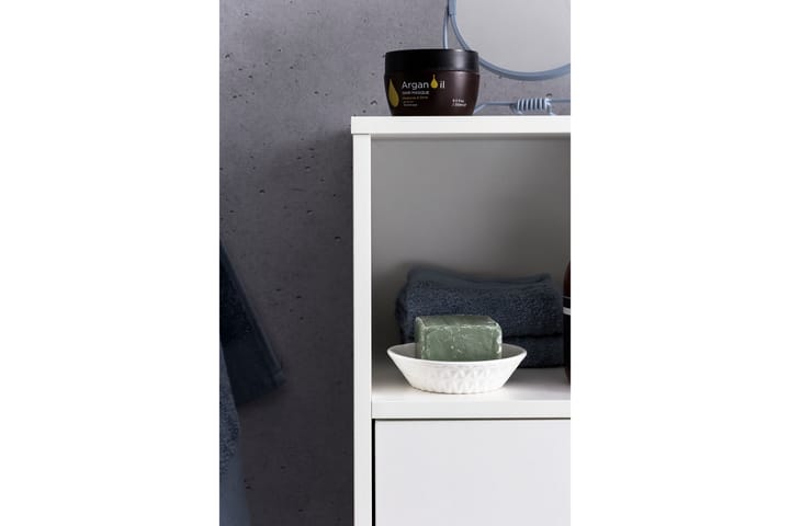 Kylpyhuonekaappi Richner 30x30 cm - Valkoinen - Peilikaapit - Kylpyhuoneekaappi valaistuksella