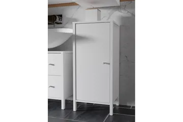 Kylpyhuonekaappi Samkov 40x35 cm - Valkoinen - Talo & remontointi - Keittiö & kylpyhuone - Kylpyhuone - Kylpyhuonekalusteet - Seinäkaappi & korkea kaappi