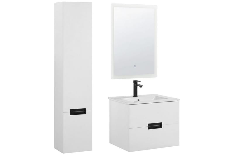 Kylpyhuonekaappi Tudela Valkoinen, Valkoinen