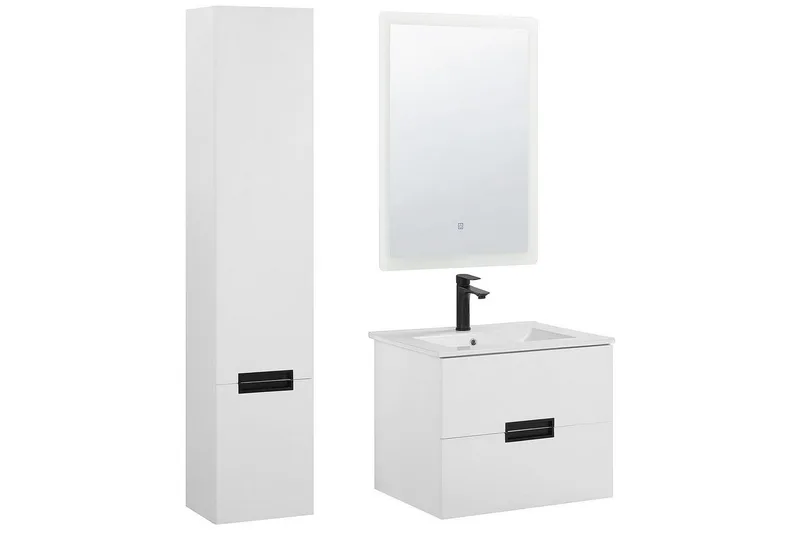 Kylpyhuonekaappi Tudela Valkoinen, Valkoinen