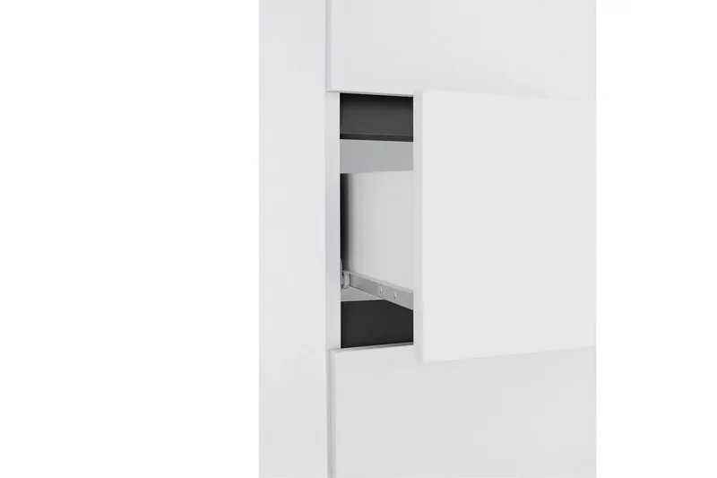 Kylpyhuonekaappi Wisla 38x35x180 cm, Valkoinen - 38x35x180 cm, Valkoinen - Talo & remontointi - Keittiö & kylpyhuone - Kylpyhuone - Kylpyhuonekalusteet - Kylpyhuonekaapit