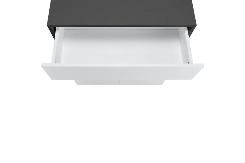 Kylpyhuonekaappi Wisla 76x35x98 cm, Antrasiitti/Valkoinen - 76x35x98 cm, Antrasiitti/Valkoinen - Talo & remontointi - Keittiö & kylpyhuone - Kylpyhuone - Kylpyhuonekalusteet - Kylpyhuonekaapit