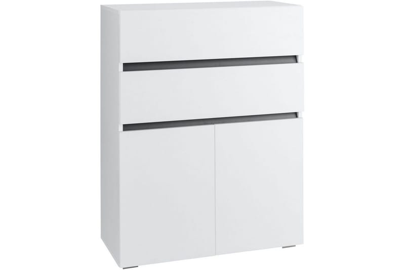 Kylpyhuonekaappi Wisla 76x35x98 cm, Valkoinen, 76x35x98 cm, Valkoinen