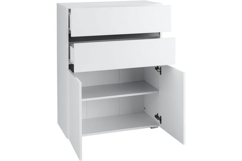 Kylpyhuonekaappi Wisla 76x35x98 cm, Valkoinen - 76x35x98 cm, Valkoinen - Talo & remontointi - Keittiö & kylpyhuone - Kylpyhuone - Kylpyhuonekalusteet - Kylpyhuonekaapit