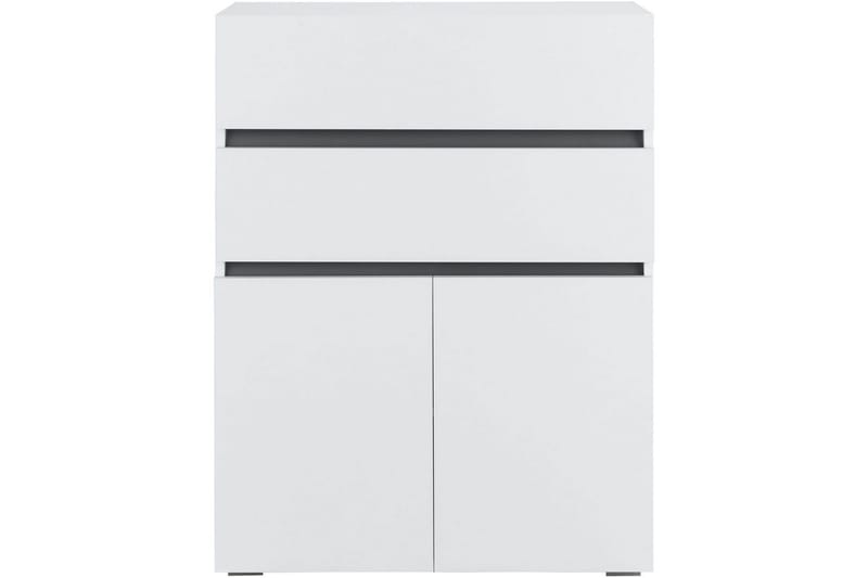 Kylpyhuonekaappi Wisla 76x35x98 cm, Valkoinen - 76x35x98 cm, Valkoinen - Talo & remontointi - Keittiö & kylpyhuone - Kylpyhuone - Kylpyhuonekalusteet - Kylpyhuonekaapit