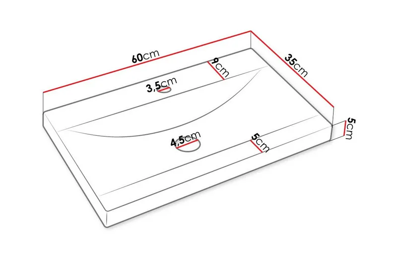Galbally Badrumsmöbelset Brown - Talo & remontointi - Keittiö & kylpyhuone - Kylpyhuone - Kylpyhuonekalusteet - Kylpyhuonekalustepaketit