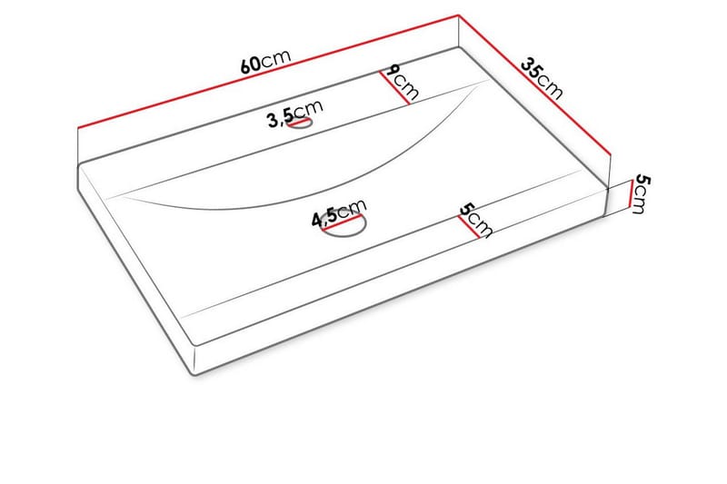 Galbally Badrumsmöbelset Brown - Talo & remontointi - Keittiö & kylpyhuone - Kylpyhuone - Kylpyhuonekalusteet - Kylpyhuonekalustepaketit