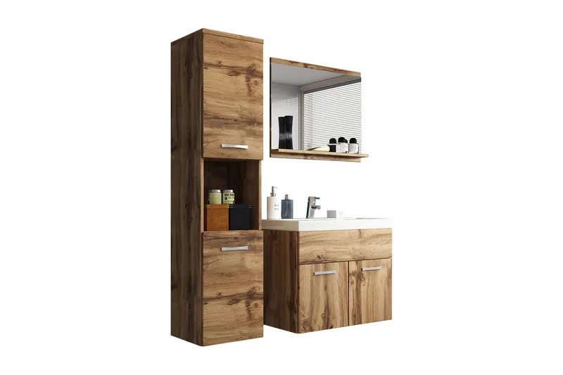 Kylpyhuonekalusteet Carignan 35 cm - Talo & remontointi - Keittiö & kylpyhuone - Kylpyhuone - Kylpyhuonekalusteet - Kylpyhuonekalustepaketit