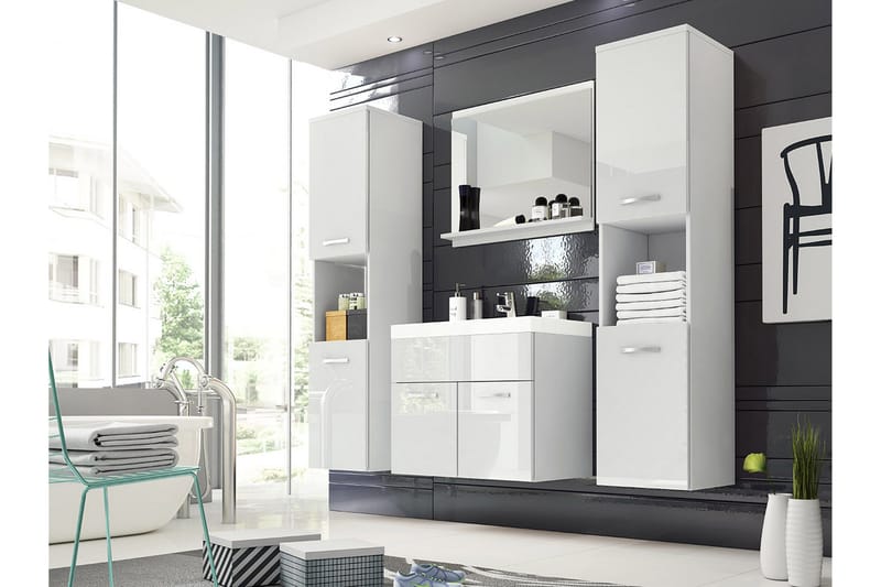 Kylpyhuonekalusteet Carignan XL 35 cm, Valkoinen