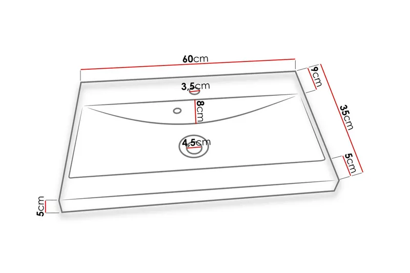 Kylpyhuonesetti Alba - Valkoinen/Korkeakiilto - Talo & remontointi - Keittiö & kylpyhuone - Kylpyhuone - Kylpyhuonekalusteet - Kylpyhuonekalustepaketit