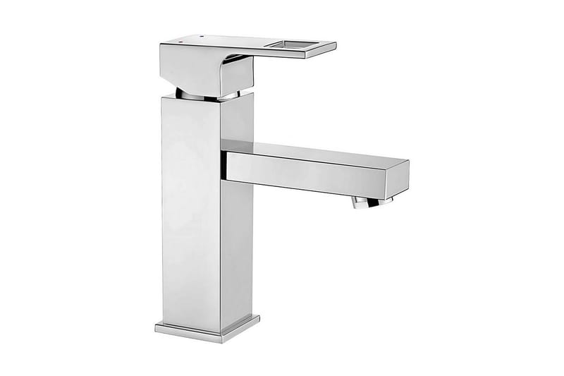 Kylpyhuonesetti Alba - Valkoinen/Korkeakiilto/Harmaa/Ruskea - Talo & remontointi - Keittiö & kylpyhuone - Kylpyhuone - Kylpyhuonekalusteet - Kylpyhuonekalustepaketit