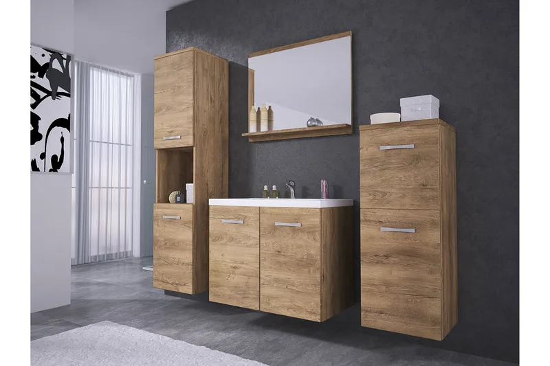 Kylpyhuonesetti Malo, Tumma Tammi