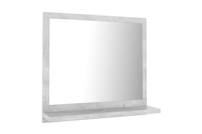 Kylpyhuonepeili betoninharmaa 40x10,5x37 cm lastulevy - Harmaa - Talo & remontointi - Keittiö & kylpyhuone - Kylpyhuone - Kylpyhuonekalusteet - Kylpyhuoneen peilit