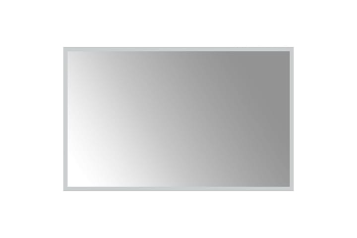 LED-kylpyhuoneen peili 80x50 cm - Läpinäkyvä - Peili - Kylpyhuoneen peilit - Kylpyhuonepeili valaistuksella