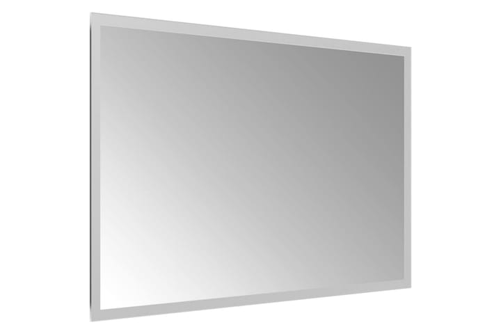 LED-kylpyhuoneen peili 60x40 cm - Läpinäkyvä - Peili - Kylpyhuoneen peilit - Kylpyhuonepeili valaistuksella