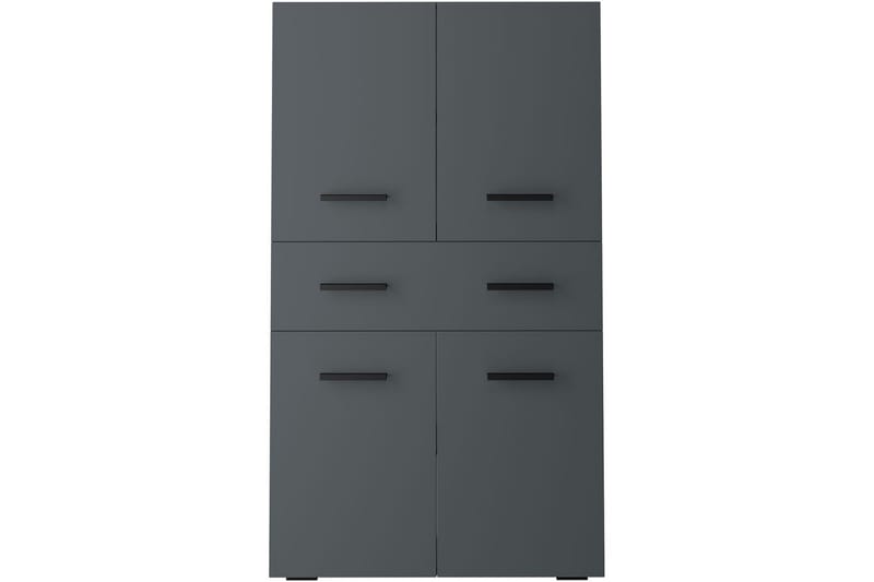 Malika Korkea kaappi Kylpyhuoneeseen 130x76x35 cm - Harmaa - Talo & remontointi - Keittiö & kylpyhuone - Kylpyhuone - Kylpyhuonekalusteet - Kylpyhuonekaapit