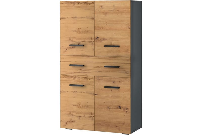 Malika Korkea kaappi Kylpyhuoneeseen 130x76x35 cm, Luonto