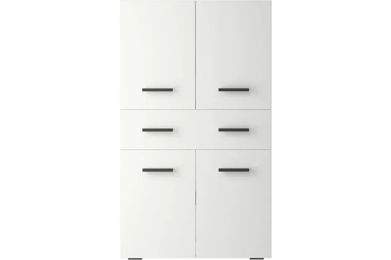 Malika Korkea kaappi Kylpyhuoneeseen 130x76x35 cm - Valkoinen - Talo & remontointi - Keittiö & kylpyhuone - Kylpyhuone - Kylpyhuonekalusteet - Kylpyhuonekaapit