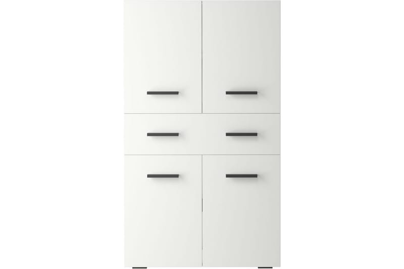 Malika Korkea kaappi Kylpyhuoneeseen 130x76x35 cm - Valkoinen - Talo & remontointi - Keittiö & kylpyhuone - Kylpyhuone - Kylpyhuonekalusteet - Kylpyhuonekaapit