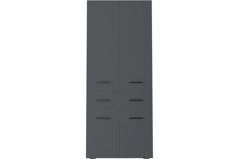 Malika Korkea kaappi kylpyhuoneeseen 180x76x35 cm - Harmaa - Talo & remontointi - Keittiö & kylpyhuone - Kylpyhuone - Kylpyhuonekalusteet - Kylpyhuonekaapit